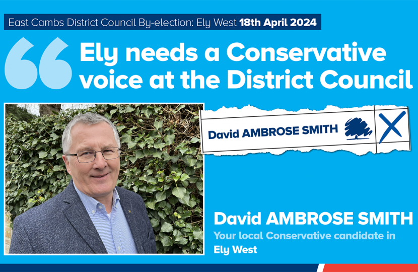 Vote conservative, David Ambrose Smith