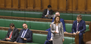 Lucy Frazer in Parliament